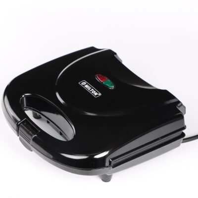 MILTON Express 800 Watt Grill Sandwich Maker | Electric Toaster Griller Sandwich Maker | Non Stick Coating Grill Plates | Power Indicators | 1 Year Warranty | Black - Image 2