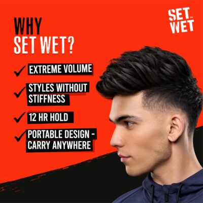 Set Wet Extreme Volume Hairstyling Powder 10g |12 Hour Strong Hold & Matte Finish |Hair Volumizing Powder Wax - Image 4