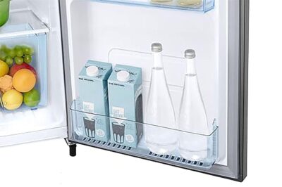 Samsung 223 L, 3 Star Inverter Direct-Cool Single Door Refrigerator (RR24C2723S8/NL, Silver, Elegant Inox) - Image 8