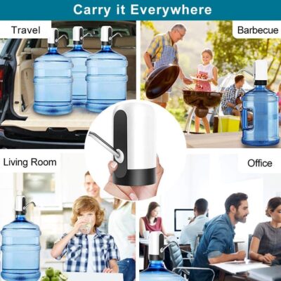 Konquer TimeS KTS Automatic Wireless Water Can Dispenser Pump for 20 Litre Bottle Can, with Low Noise & High Efficiency - Image 5