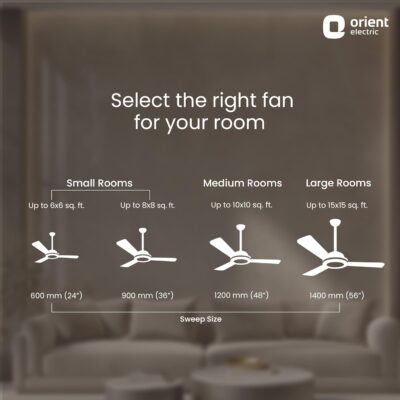 Orient Electric Apex-FX Ceiling Fan | 1200mm BEE Star Rated Ceiling Fan | Strong and Powerful Ceiling Fan | Outstanding Performance | 2 Years Warranty by Orient | BLUE - Image 5