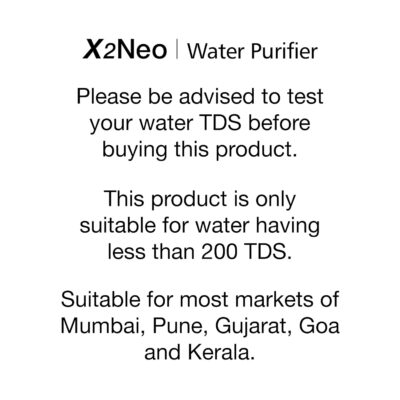 AO Smith X2 Neo UV+US+SAPC (Ultra Violet + Ultra Shield) Suitable for Municipal Water TDS below 200 Inline Wall mount Water Purifier for home (Not Suitable for tanker or borewell water) - Image 5