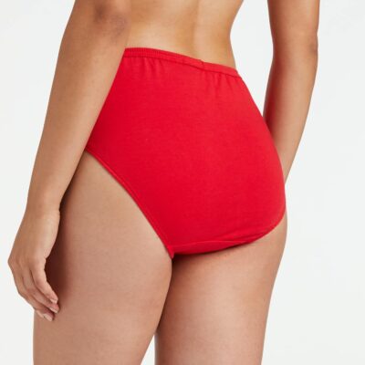 Van Heusen Women's Cotton Solid And Slub Hipster Briefs - Pack Of 3 - Image 3