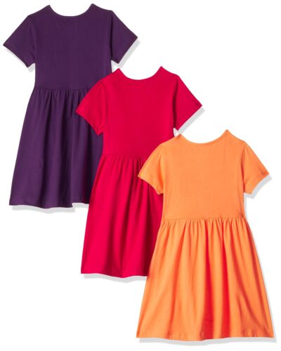 T2F Girls Casual Knee-Length Dress(Pack of 3) - Image 2