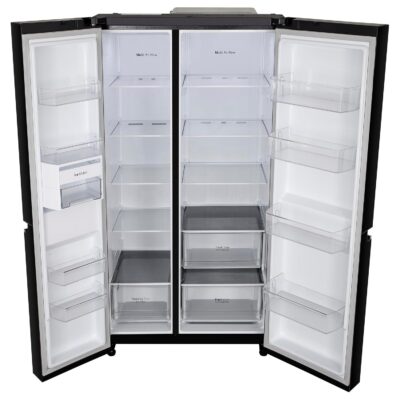 LG 655 L Frost Free Smart Inverter Double Door Side by Side Refrigerator (GL-B257HWBY, Western Black, Express Freezing | Multi Air-Flow) - Image 26