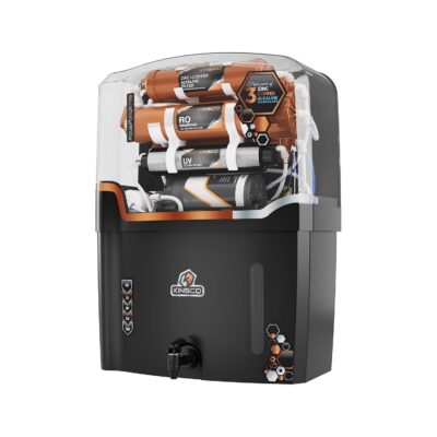Kinsco Aqua Punch Pro With ISI Mark RO+UV+UF+TDS Adjuster 18 L RO + UV + CU Guard + Alkaline Enhancer + Mineral Water Purifier (Black) - Image 3