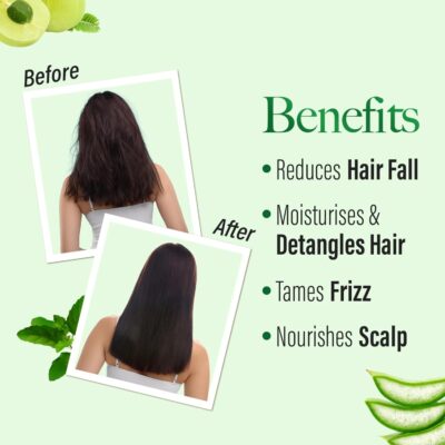 Kesh King Anti Hairfall Conditioner | Aloe Vera & 21 Herbs| No Paraben & No Silicon | 200 ml, 1 Count - Image 4