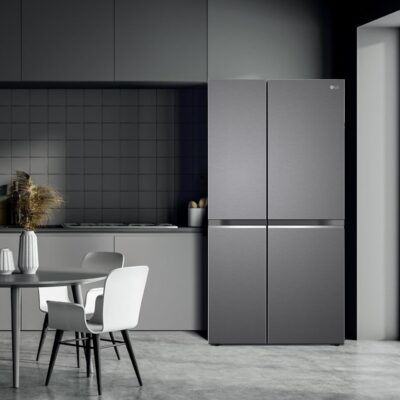 LG 650 L Frost Free Smart Inverter Double Door Side By Side Refrigerator(, Gl-B257Hds3, Dazzle Steel, Convertible) - Image 7