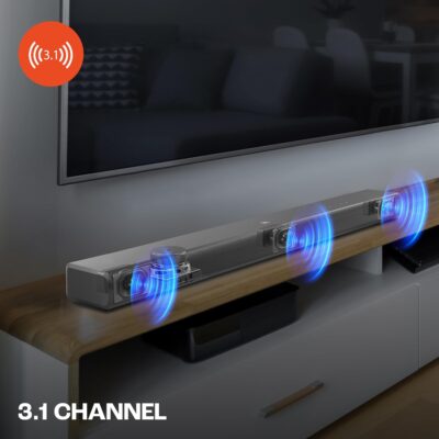 JBL Cinema SB510, Dolby Audio Soundbar with Built-in Subwoofer, 3.1 Channel, Center Channel for Superior Voice Clarity, HDMI eARC, Bluetooth & Optical Connectivity (200W) - Image 3
