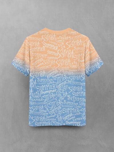 HELLCAT Trendy Front & Back Graphic Printed Cotton Blend Half Sleeve Premium Round Neck Tshirt for Boys - Pack of 2 - Image 4