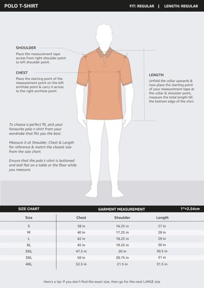 Amazon Brand - Symbol Men's Solid Cotton Rich Polo T Shirt | Collar Tshirts | Half Sleeves | Plain-Regular Fit (Available in Plus Size) - Image 6