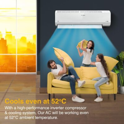 Whirlpool 1.5 Ton 3 Star, Magicool Inverter Split AC (MAGICOOL 15T 3S INV CNV S5K2PP0, Copper, Convertible 4-in-1 Cooling Mode, HD Filter White) - Image 6
