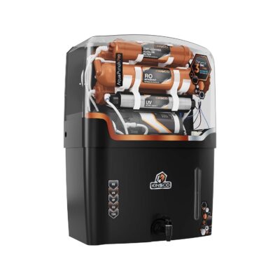 Kinsco Aqua Punch Pro With ISI Mark RO+UV+UF+TDS Adjuster 18 L RO + UV + CU Guard + Alkaline Enhancer + Mineral Water Purifier (Black) - Image 2