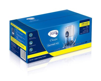 HUL Pureit Germkill Kit For Classic 14 L Activated Carbon Water Purifier - 1250 L Capacity, White - Image 2