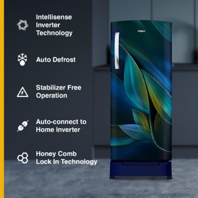 Whirlpool 236 L 5 Star Frost Free Inverter Direct-Cool Single Door Refrigerator (Auto Defrost, 5 Star Rated, 260 IMPRO PLUS ROY 5S INV BLUE BREEZE-Z) - Image 2