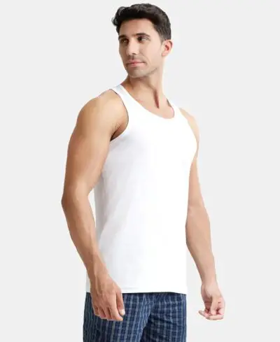 Jockey Men's Cotton Regular Fit Undershirt - Image 7