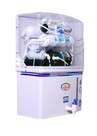RK Aqua Fresh India RO Domestic Water Purifier (RO+ LED UV+ ORC COPPER+ HIGH TDS MEMBRANE+ TDS CONTROL) Automatic, Best For Home/Office Purpose | 15LPH | 12 Liter Storage - Image 7