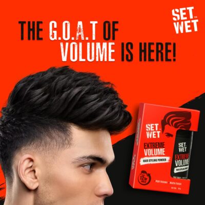 Set Wet Extreme Volume Hairstyling Powder 10g |12 Hour Strong Hold & Matte Finish |Hair Volumizing Powder Wax - Image 2