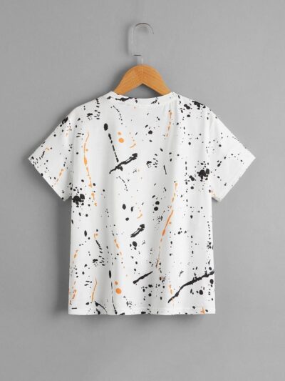 Dagcros Boy's Half Sleeve Printed Cotton Classic Fit T-Shirts - Image 5