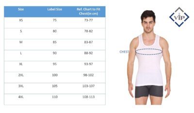 VIP Supreme Men's Sleeveless Cotton Vest (Pack of 5) - Image 5
