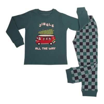 YouGotPlanB Winter Co-ord Set | Soft Thermal Fabric | Winterwear | Long Sleeve Top & Bottom Set | Unisex | 2-14 Years - Image 2