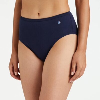 Van Heusen Women's Cotton Solid And Slub Hipster Briefs - Pack Of 3 - Image 2