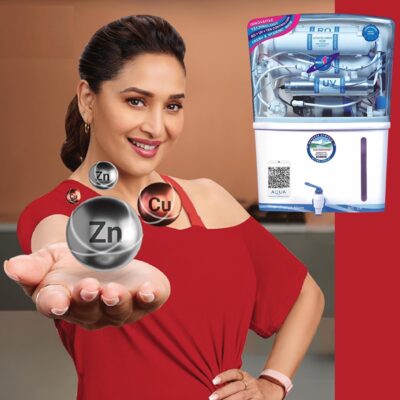 Aqua Grand Ro water Purifier RO+UV+TDS Controller+Active Copper+Alkaline+Zinc Best For home & Office 12 litter With Working UP to 3000 TDS/PPM made in India suitable for all Water - Image 2
