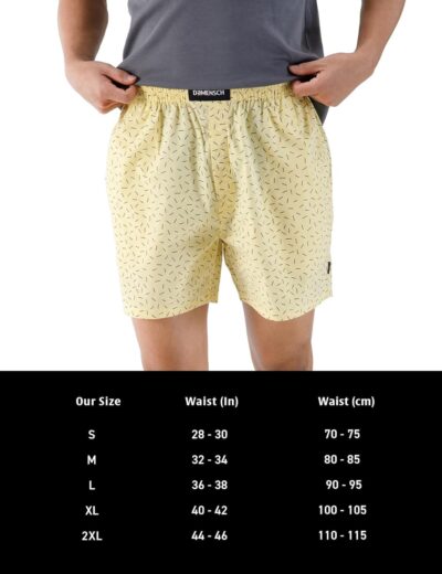 DAMENSCH Regular Fit Solid 100% Soft & Durable Cotton Boxer Shorts Dual Pockets Anti-Bacterial Moisture Wicking Microfibre Waistband Ultra-Light Boxers for Men - Image 7