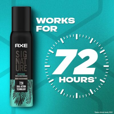 AXE Signature Mysterious Long Lasting No Gas Aerosol Body Deodorant For Men 200 Ml - Image 6