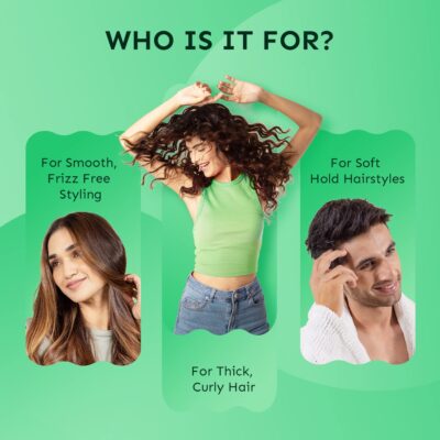 Arata Styling Hair Cream | For All Hair Types |Reduces Frizz & Tames Flyaways | Adds Soft Hold and Control to Short Hair | No Sulphate,Paraben,Silicone | 50ml - Image 7