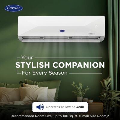 Carrier 1 Ton 3 Star Wi-Fi Smart Flexicool Inverter Split AC (Copper, Convertible 6-in-1 Cooling,Smart Energy Display,HD & PM 2.5 Filter, ESTER EDGE FXi (Wi-Fi), CAI12EE3R35W0,White) - Image 5
