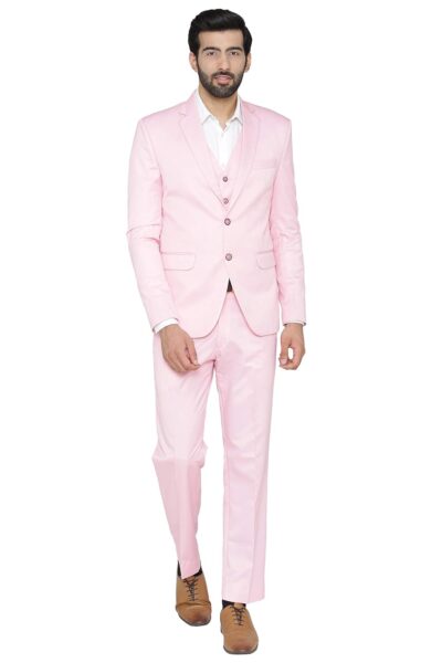WINTAGE Men's Polyester Cotton and Evening 3 Pc Suit - Image 5