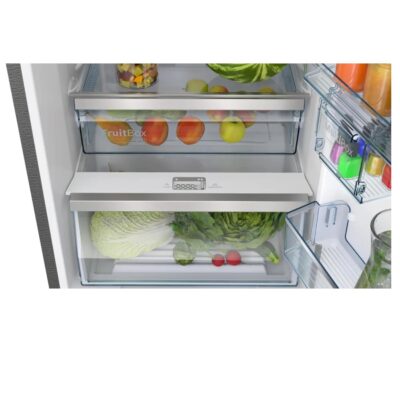 Bosch 368L 2 Star Frost Free Double Door Refrigerator (CTC39K22NI, Black, Inverter Compressor, Multi Airflow, FreshSense Technology) - Image 5