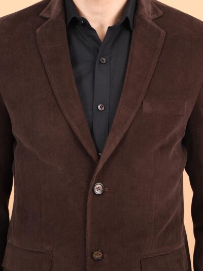 WINTAGE Men's Single Breasted Regular Casual Blazer - Image 4