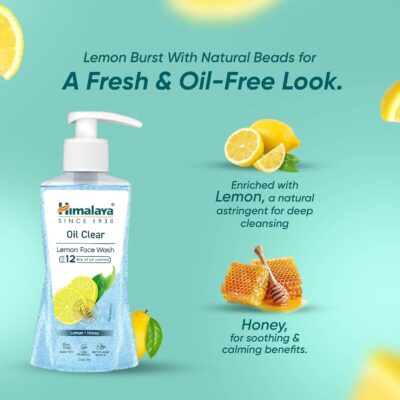 Himalaya SINCE 1930 Oil Clear Lemon Face Wash, 200Ml - Image 4