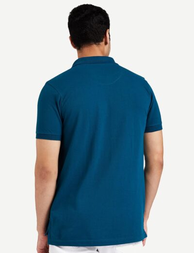 Amazon Brand - Symbol Men's Solid Cotton Rich Polo T Shirt | Collar Tshirts | Half Sleeves | Plain-Regular Fit (Available in Plus Size) - Image 2