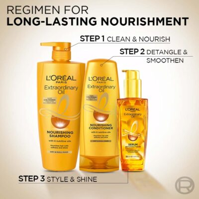 L'Oreal Paris 6 Oil Nourish Conditioner, 175ml (With 10% Extra) - Image 7
