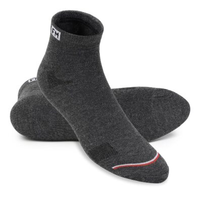 Fitness Mantra® 12 Pairs Sports Ankle Cotton Socks | Free Size| Breathable| Daily Use| Multicolor| 12 Pairs| - Image 2