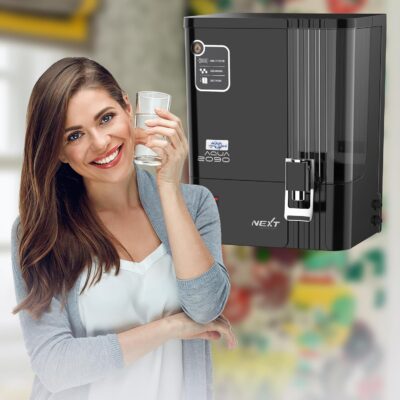 AQUA LIBRA WITH DEVICE Isi Mark Black Color Water Purifier With Ro+Copper+Uv Plus Tds Adjuster For Home For Kitchen(Model 2090) - Image 3