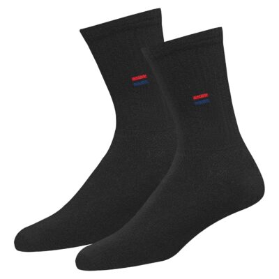 NAVYSPORT Men's Crew Length Cushion Cotton Socks (Pack of 3) (SF-M-1_Multicolour) Free Size - Image 5