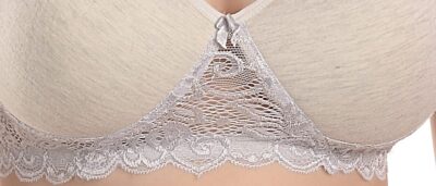MiEstilo Women's Cotton Blend Lightly Padded Wirefree T-Bralette Bra Combo - Image 5