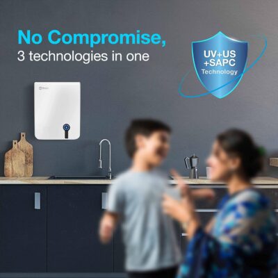 AO Smith X2 Neo UV+US+SAPC (Ultra Violet + Ultra Shield) Suitable for Municipal Water TDS below 200 Inline Wall mount Water Purifier for home (Not Suitable for tanker or borewell water) - Image 3