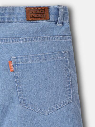 Urbano Juniors Boy's Loose Baggy Fit Washed Denim Jeans Stretchable - Image 5
