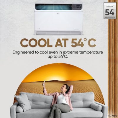 LG 1.5 Ton 3 Star DUAL Inverter Window AC (Copper, Convertible 4-in-1 cooling, 4 Way Air Swing, HD Filter, UW-Q18WUXA, White) - Image 10