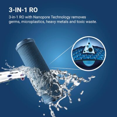 Aquaguard Health Protect 3-in-1 RO+UV Water Purifier | 30x Impurity Removal vs Local Purifiers | 7L Large Storage Tank | India’s #1 Water Purifier | Suitable for all Water Sources - Image 3