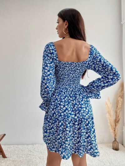 Sheetal Associates Women Casual Regular Sleeves Crepe Printed Fit and Flare Dress - Image 2