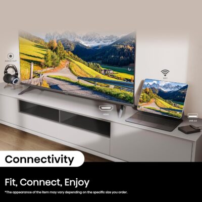 Hisense 80 cm (32 inches) E43N Series HD Ready Smart Google LED TV 32E43N (Black) - Image 15