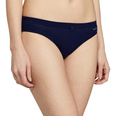 Van Heusen Women Cotton Anti Bacterial Bikini Panty - Pack of 2 - No Marks Waistband, Moisture Wicking, Moderate Coverage - Image 2