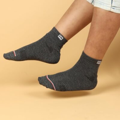 Fitness Mantra® 12 Pairs Sports Ankle Cotton Socks | Free Size| Breathable| Daily Use| Multicolor| 12 Pairs| - Image 9