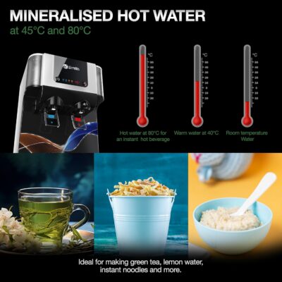 AO Smith Z9 Pro Instant Hot and Ambient Water RO+SCMT+Copper+Alkaline+Mintech | Hot Water in Stainless Steel Tank | Save upto 55% Water | 10L Storage | 8-Stage Purification | Water Purifier for Home - Image 3